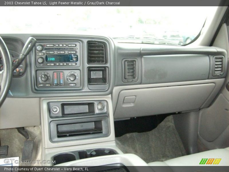 Light Pewter Metallic / Gray/Dark Charcoal 2003 Chevrolet Tahoe LS