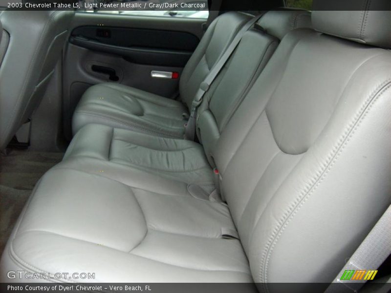 Light Pewter Metallic / Gray/Dark Charcoal 2003 Chevrolet Tahoe LS