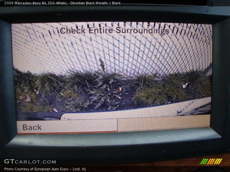 Obsidian Black Metallic / Black 2009 Mercedes-Benz ML 350 4Matic