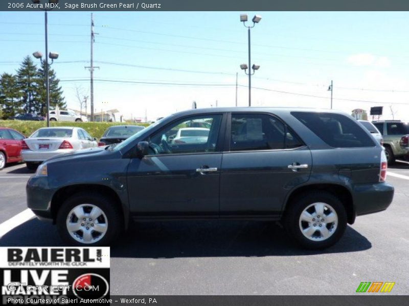 Sage Brush Green Pearl / Quartz 2006 Acura MDX