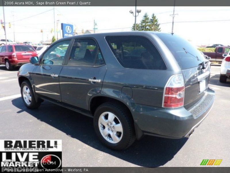 Sage Brush Green Pearl / Quartz 2006 Acura MDX