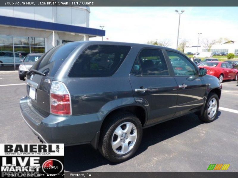 Sage Brush Green Pearl / Quartz 2006 Acura MDX