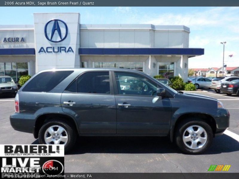 Sage Brush Green Pearl / Quartz 2006 Acura MDX