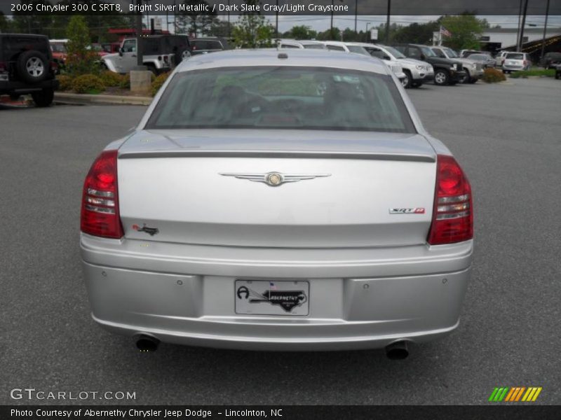 Bright Silver Metallic / Dark Slate Gray/Light Graystone 2006 Chrysler 300 C SRT8