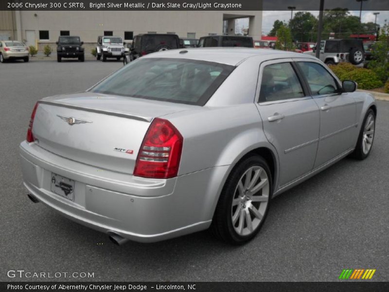 Bright Silver Metallic / Dark Slate Gray/Light Graystone 2006 Chrysler 300 C SRT8