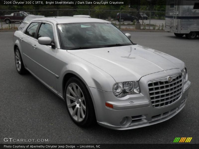 Bright Silver Metallic / Dark Slate Gray/Light Graystone 2006 Chrysler 300 C SRT8