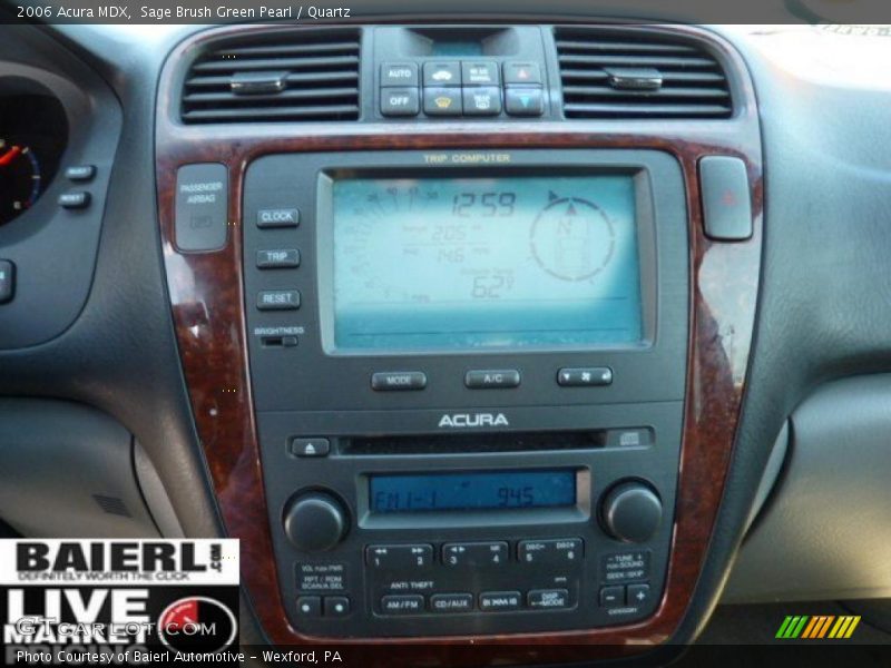 Sage Brush Green Pearl / Quartz 2006 Acura MDX