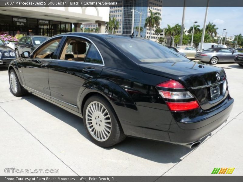  2007 S 600 Sedan Black