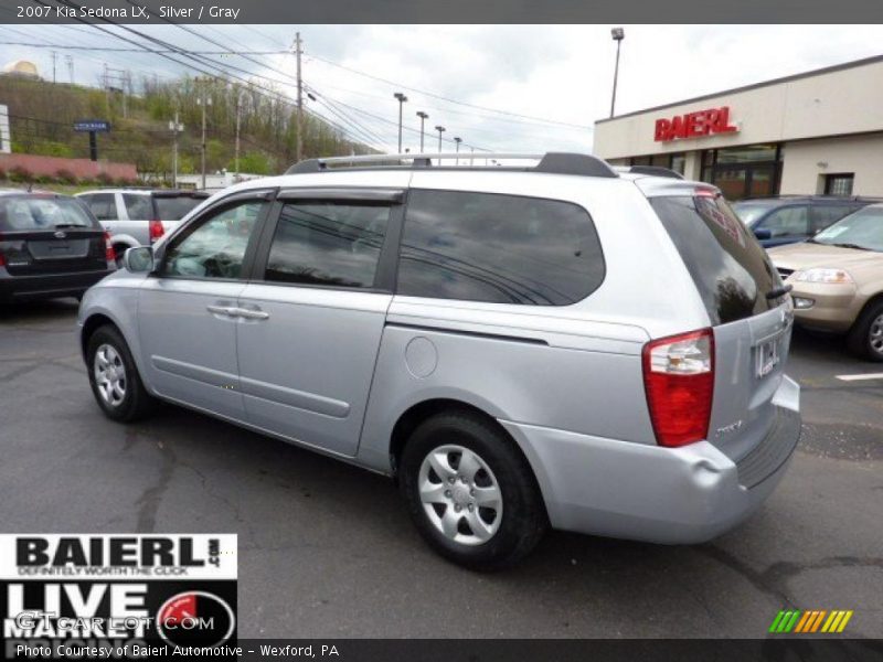 Silver / Gray 2007 Kia Sedona LX