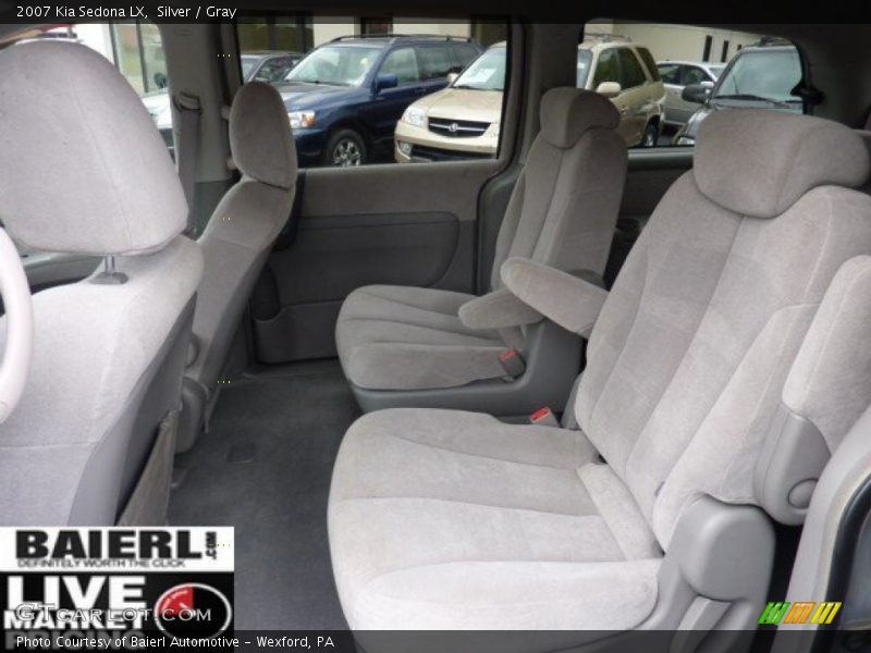 Silver / Gray 2007 Kia Sedona LX