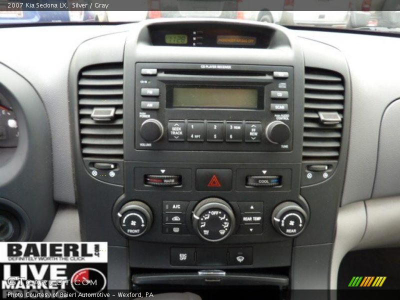 Silver / Gray 2007 Kia Sedona LX