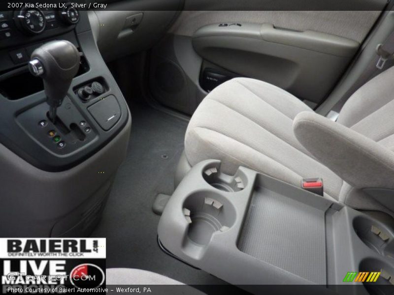 Silver / Gray 2007 Kia Sedona LX