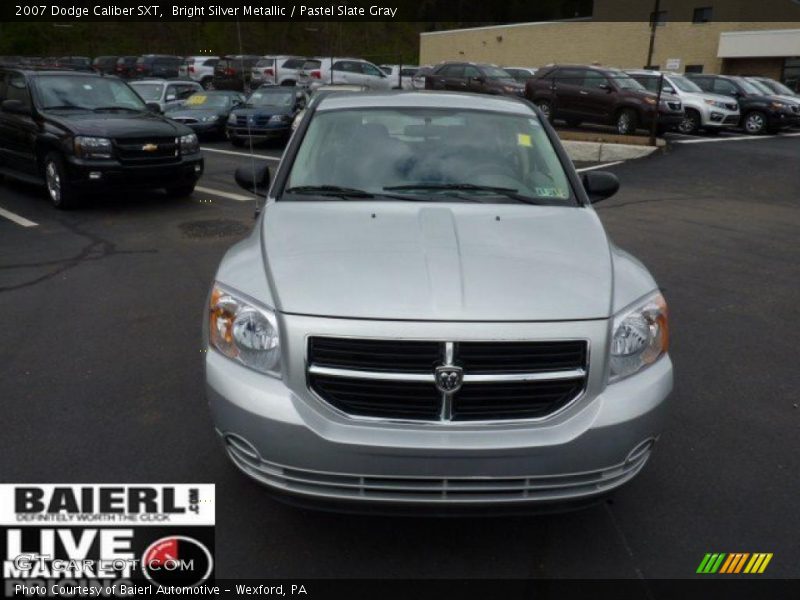 Bright Silver Metallic / Pastel Slate Gray 2007 Dodge Caliber SXT