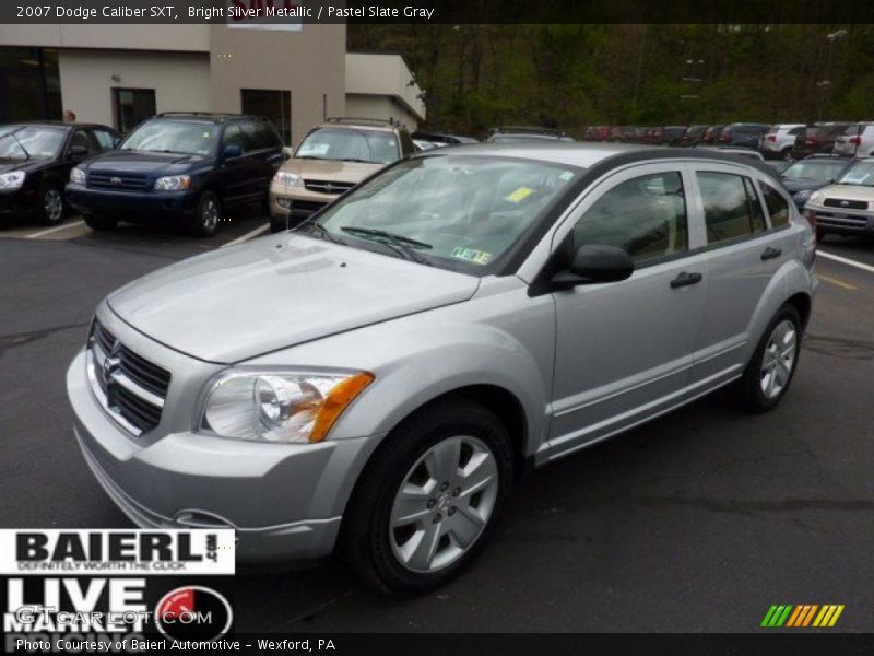 Bright Silver Metallic / Pastel Slate Gray 2007 Dodge Caliber SXT