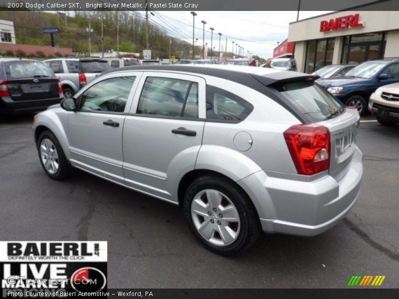Bright Silver Metallic / Pastel Slate Gray 2007 Dodge Caliber SXT
