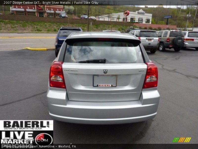 Bright Silver Metallic / Pastel Slate Gray 2007 Dodge Caliber SXT