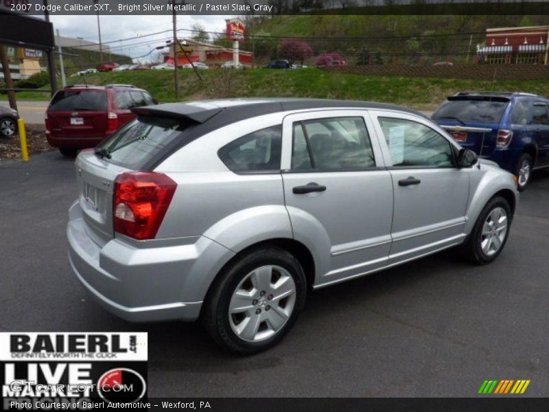 Bright Silver Metallic / Pastel Slate Gray 2007 Dodge Caliber SXT