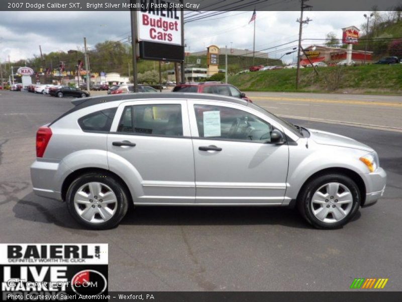 Bright Silver Metallic / Pastel Slate Gray 2007 Dodge Caliber SXT