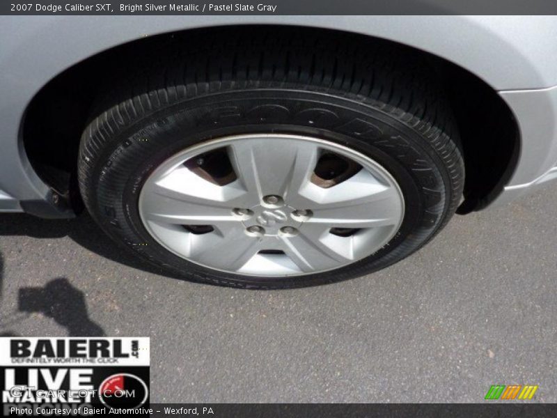 Bright Silver Metallic / Pastel Slate Gray 2007 Dodge Caliber SXT