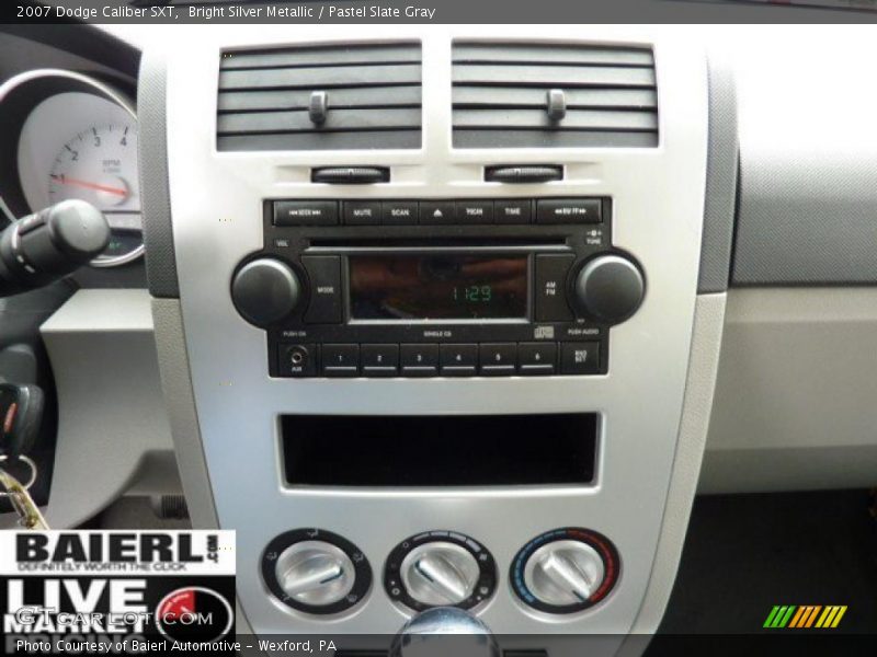 Bright Silver Metallic / Pastel Slate Gray 2007 Dodge Caliber SXT