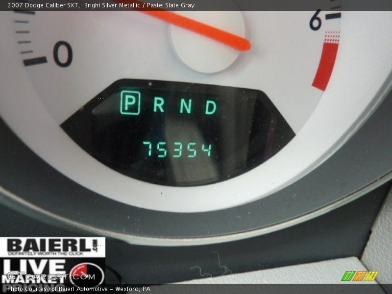 Bright Silver Metallic / Pastel Slate Gray 2007 Dodge Caliber SXT