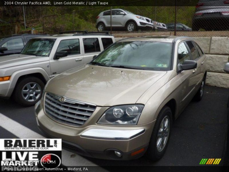 Linen Gold Metallic / Light Taupe 2004 Chrysler Pacifica AWD