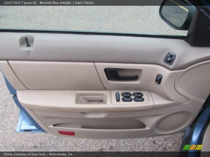 Windveil Blue Metallic / Dark Pebble 2007 Ford Taurus SE