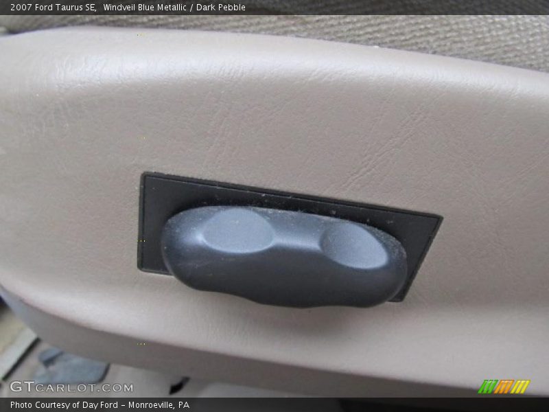 Windveil Blue Metallic / Dark Pebble 2007 Ford Taurus SE