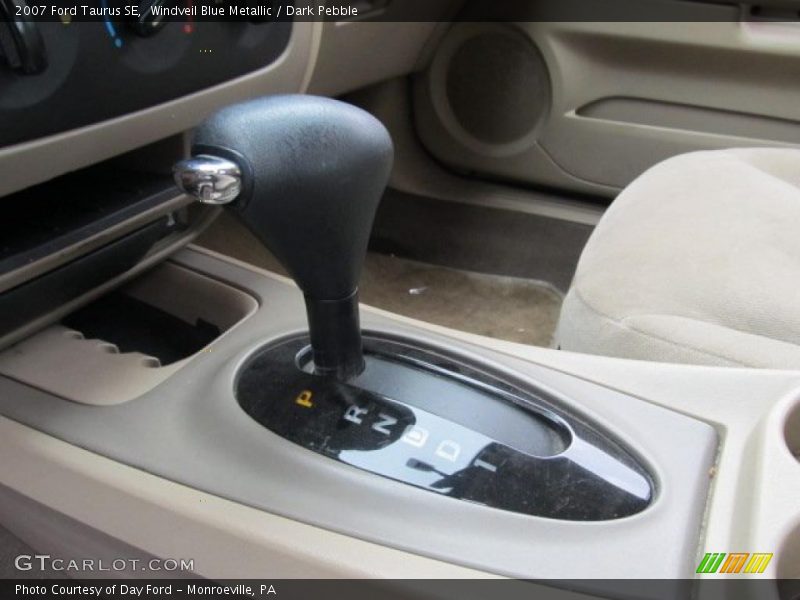 Windveil Blue Metallic / Dark Pebble 2007 Ford Taurus SE