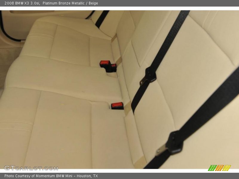 Platinum Bronze Metallic / Beige 2008 BMW X3 3.0si