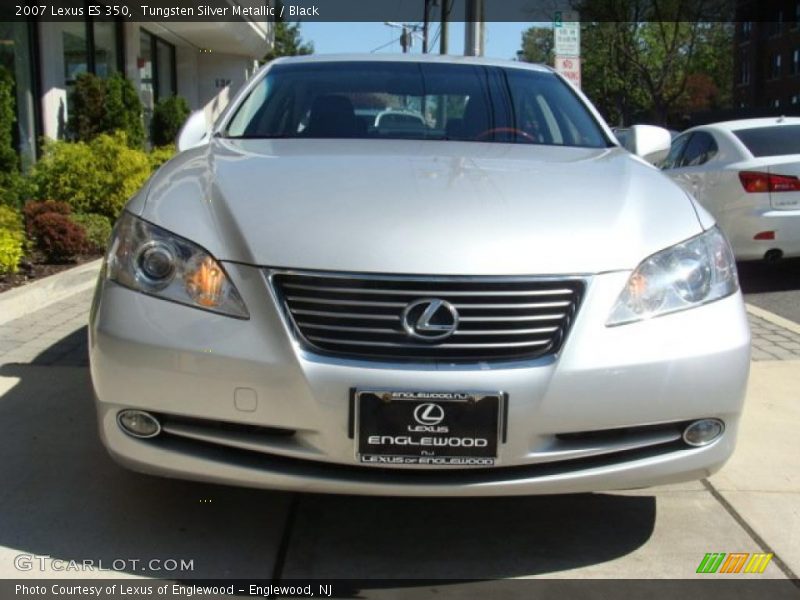 Tungsten Silver Metallic / Black 2007 Lexus ES 350