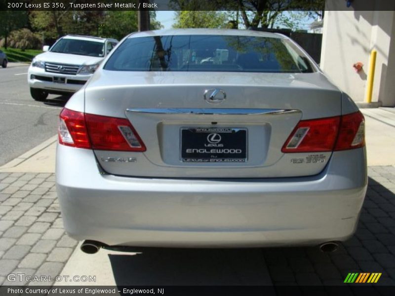 Tungsten Silver Metallic / Black 2007 Lexus ES 350