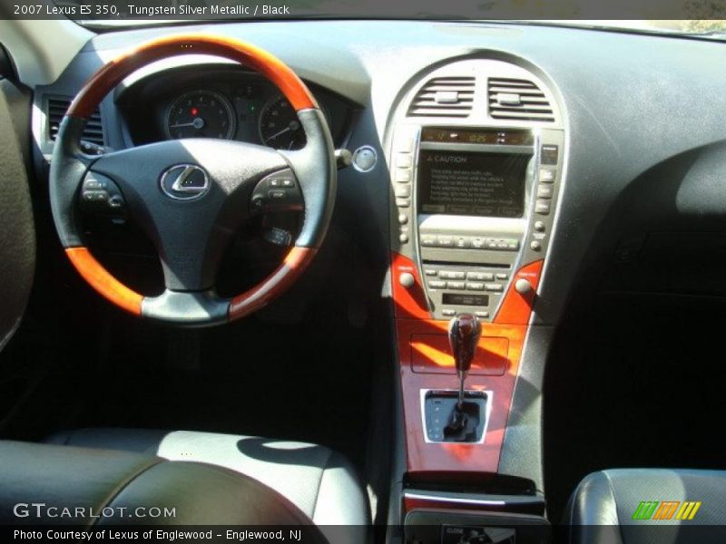 Tungsten Silver Metallic / Black 2007 Lexus ES 350