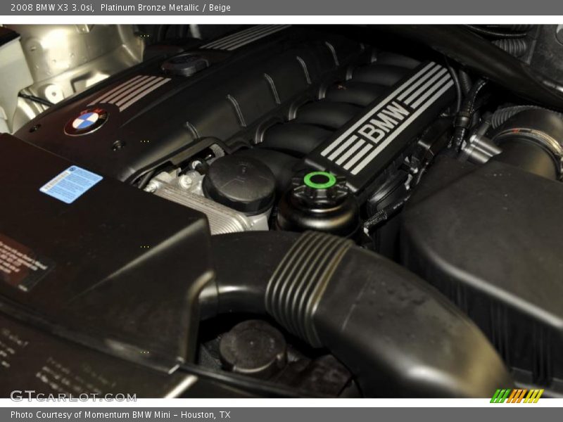 Platinum Bronze Metallic / Beige 2008 BMW X3 3.0si