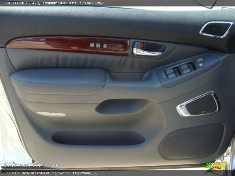 Titanium Silver Metallic / Dark Gray 2008 Lexus GX 470