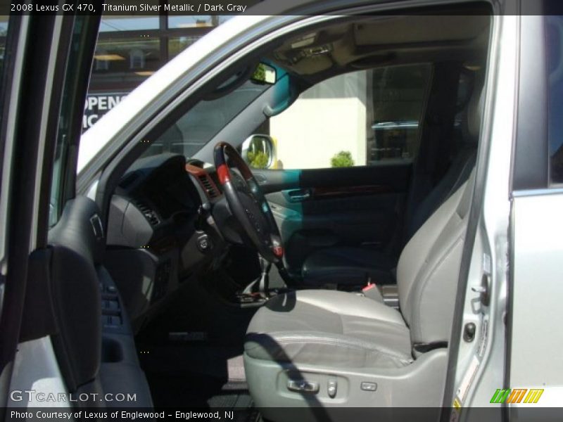Titanium Silver Metallic / Dark Gray 2008 Lexus GX 470