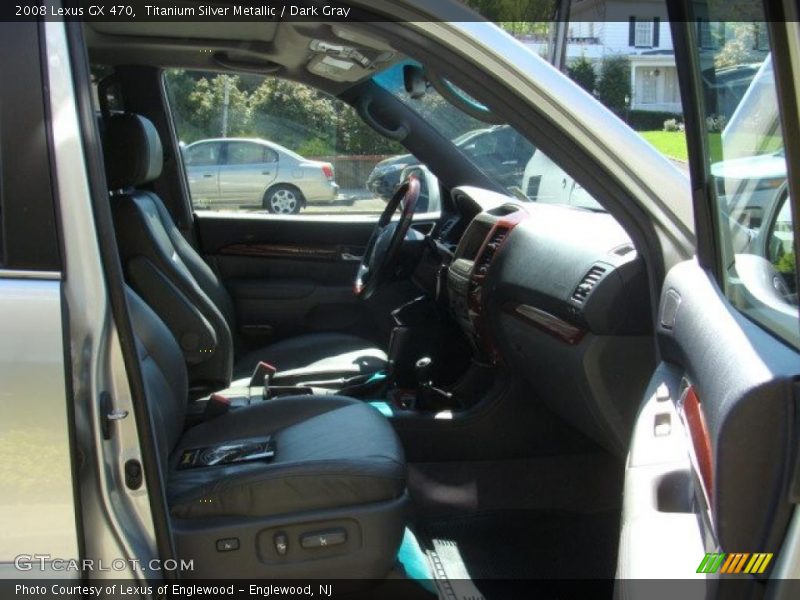 Titanium Silver Metallic / Dark Gray 2008 Lexus GX 470