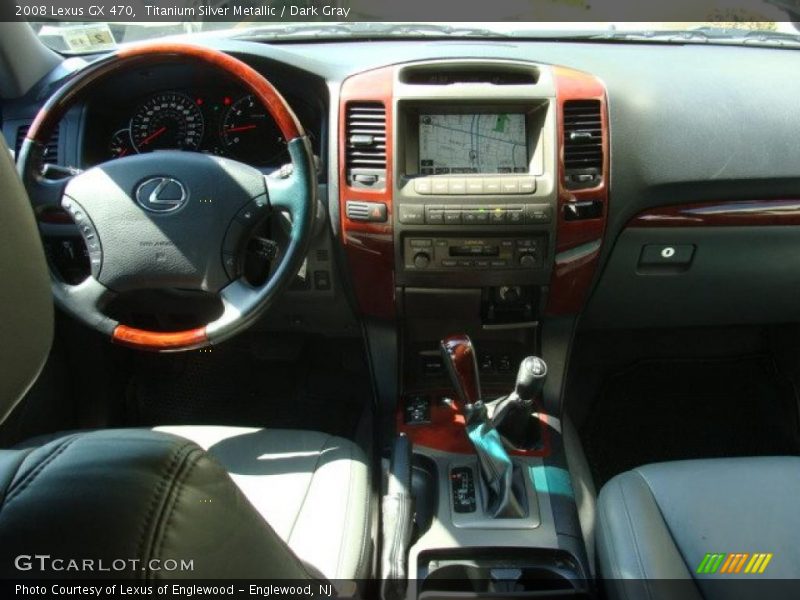 Titanium Silver Metallic / Dark Gray 2008 Lexus GX 470