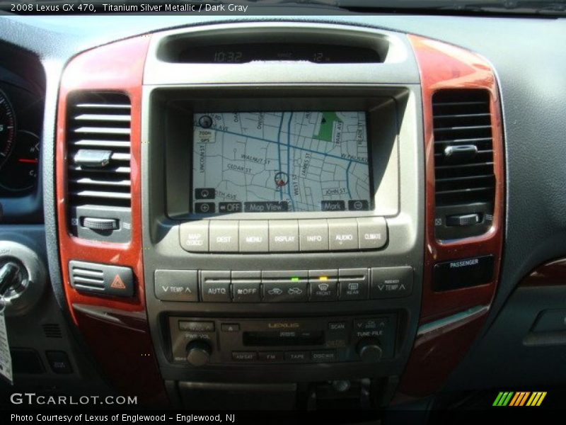 Titanium Silver Metallic / Dark Gray 2008 Lexus GX 470