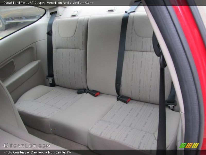 Vermillion Red / Medium Stone 2008 Ford Focus SE Coupe