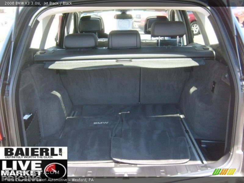 Jet Black / Black 2008 BMW X3 3.0si