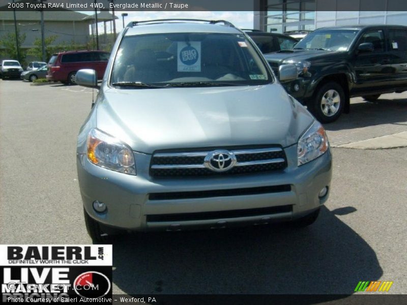 Everglade Metallic / Taupe 2008 Toyota RAV4 Limited 4WD