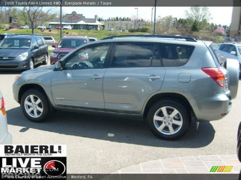 Everglade Metallic / Taupe 2008 Toyota RAV4 Limited 4WD