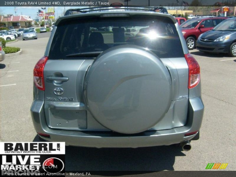 Everglade Metallic / Taupe 2008 Toyota RAV4 Limited 4WD