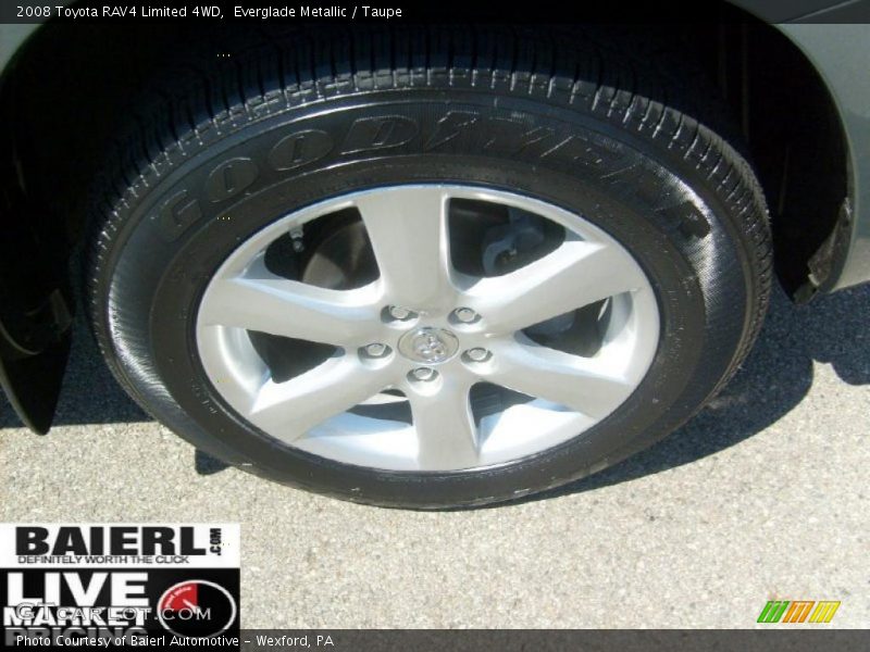Everglade Metallic / Taupe 2008 Toyota RAV4 Limited 4WD