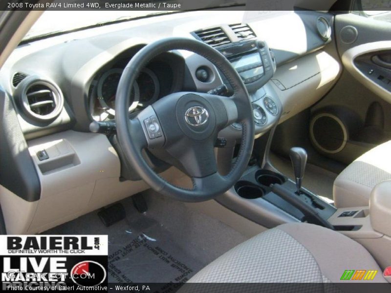 Everglade Metallic / Taupe 2008 Toyota RAV4 Limited 4WD