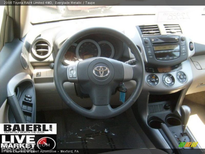 Everglade Metallic / Taupe 2008 Toyota RAV4 Limited 4WD