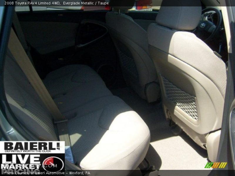 Everglade Metallic / Taupe 2008 Toyota RAV4 Limited 4WD