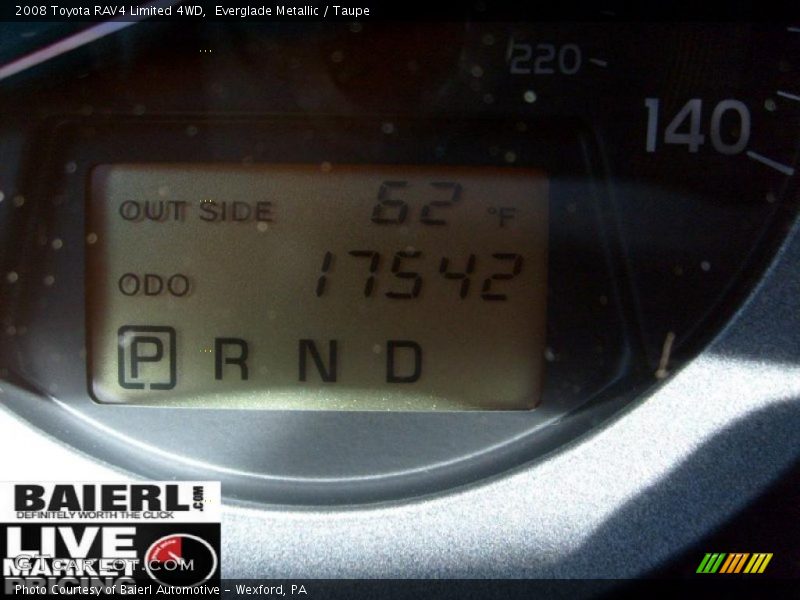 Everglade Metallic / Taupe 2008 Toyota RAV4 Limited 4WD