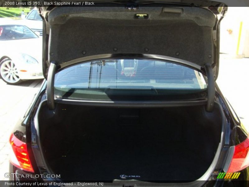 Black Sapphire Pearl / Black 2008 Lexus ES 350